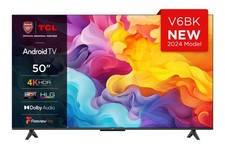 TCL 50" 50V6BK UHD 4K Smart LED TV UK Delivery GRADE A