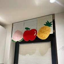30x50cm Cute Print Door Curtain Door Hanging Flag Self Adhensive Curtain Modern