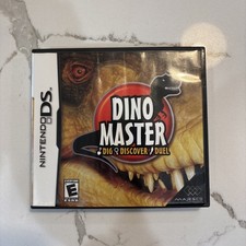 Dino Master: Dig, Discover, Duel (Nintendo DS, 2006)