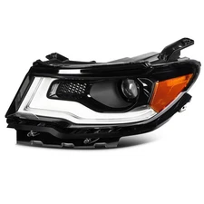 For 2017-21 Jeep Compass HID/Xenon LED DRL Projector Headlight Left Driver Side