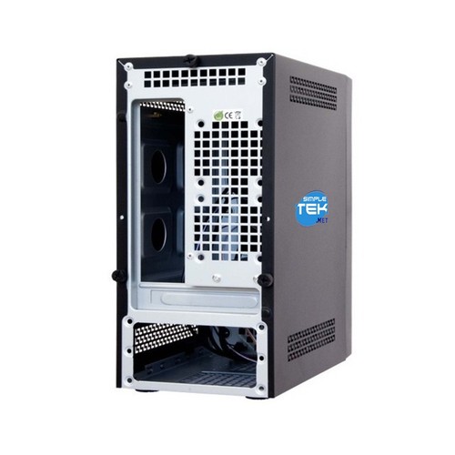 Computer Chieftec Mini-Itx SFF PC 8GB 120GB RS232 Com Serial HDMI Windows 11 Pro - Picture 5 of 11