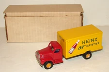 DMC DeHanes Model 1983 MACK B Series Van  "HEINZ 57"  Yellow / Red 1:55 Scale
