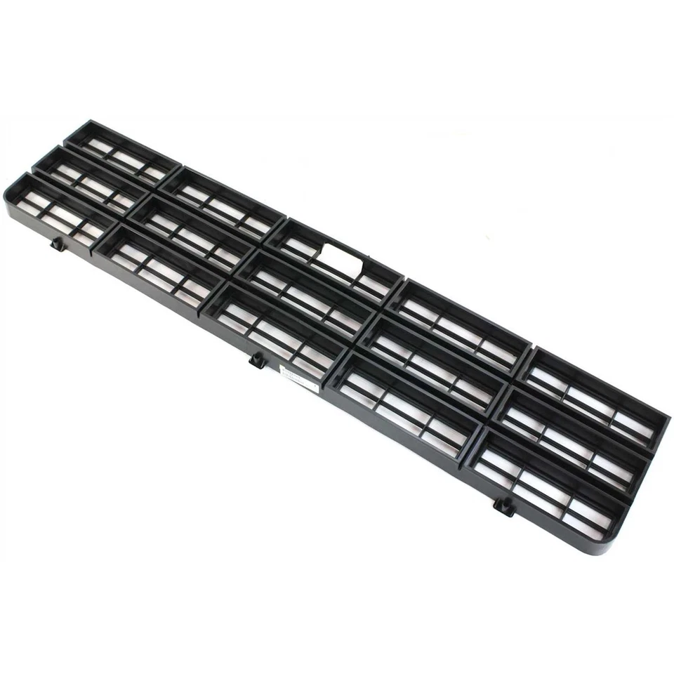 New Grille Silver Shell w/ Black Insert Plastic For 1977-1980 Chevrolet C10 K10 - Image 2 of 4