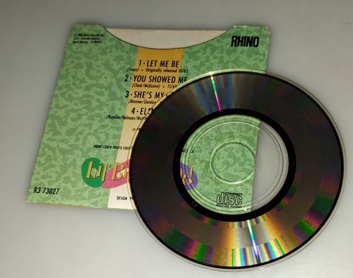 THE TURTLES Vol. 2 Lil Bit of Gold LIMITED MINI 3" CD RHINO CD3 GOLD DISC - Picture 5 of 5