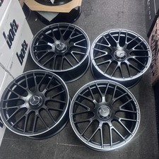 Ex Display 19" Mercedes AMG C63S Matt Black Style Alloys C-Class E-Class + more