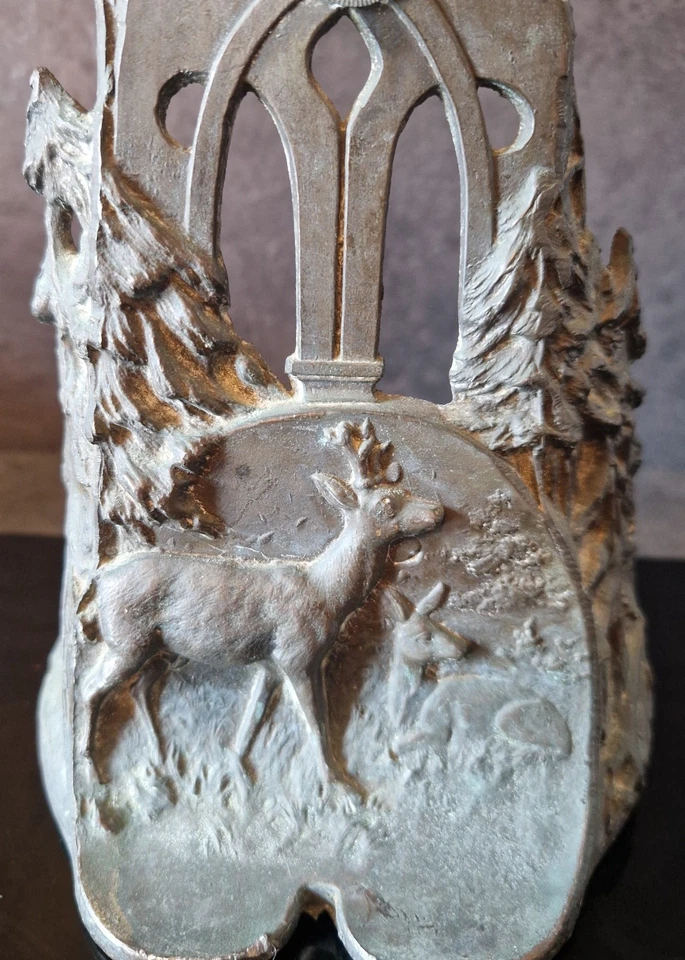 PORTE MONTRE REGULE CERF BICHE CHOUETTE - Photo 3/4