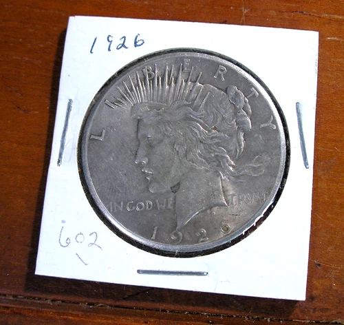 1926-P Peace  silver dollar  circulated