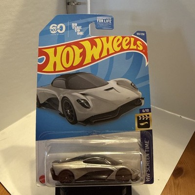 Hot Wheels 2022 HW Screen Time 6/10 Silver Aston Martin Valhalla Concept 007