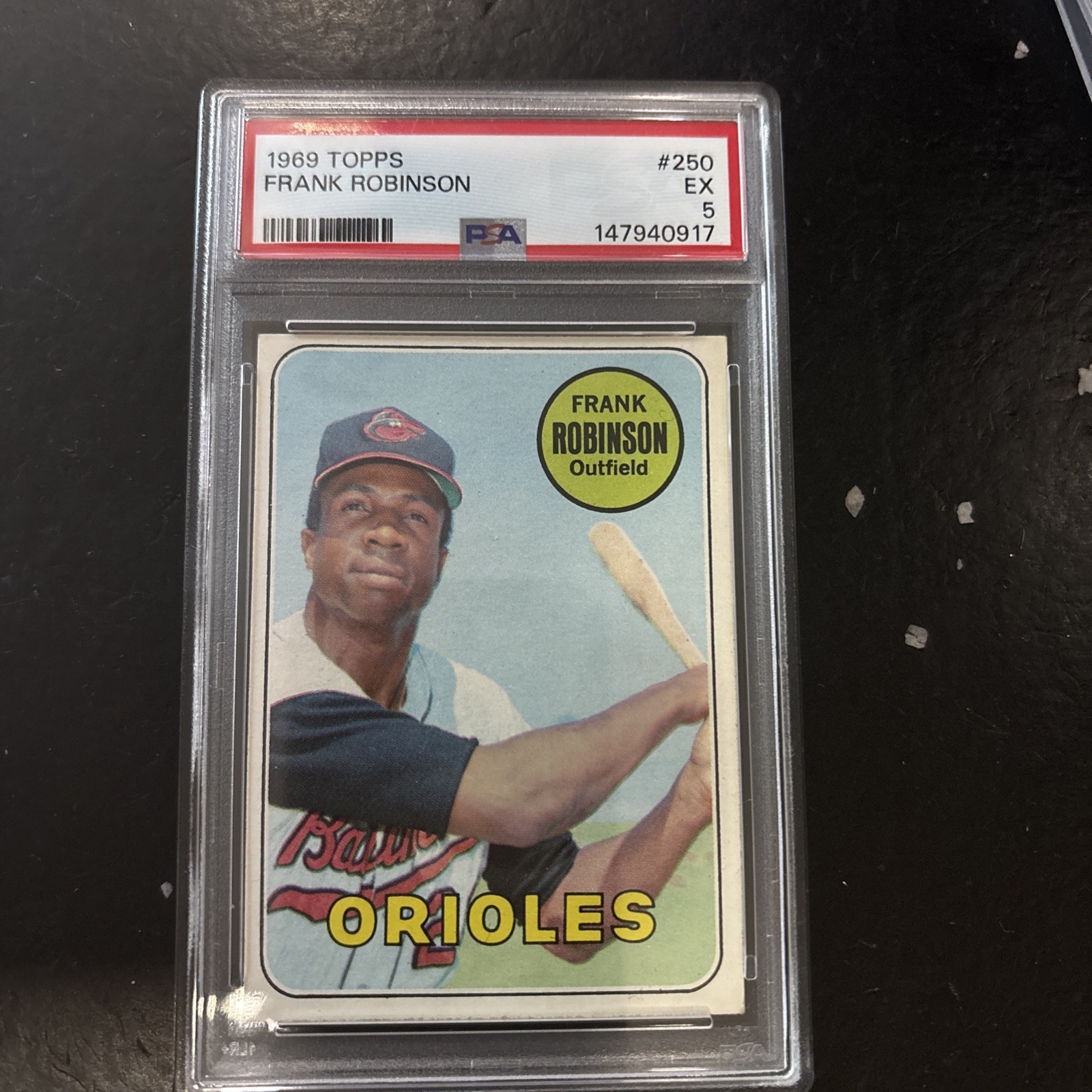 1969 Topps - Frank Robinson #250