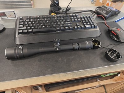 Tasco WC 624X40S 4-16x40 Rifle Scope Adjustable Objective Optic Used Good Cond