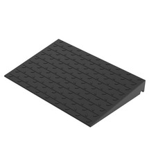 4" Rise Rubber Threshold Ramp for Wheelchairs and Scooters, 36 inch Long