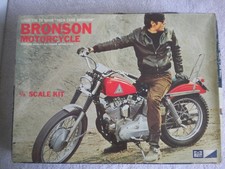 THEN CAME BRONSON HARLEY SPORTSTER MOTORCYCLE 1/8 MPC MODEL KIT 1969 TV SHOW