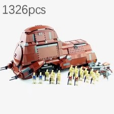 Star Wars MOC Trade Federation MTT 7662 – Complete Set (1330 Pieces)