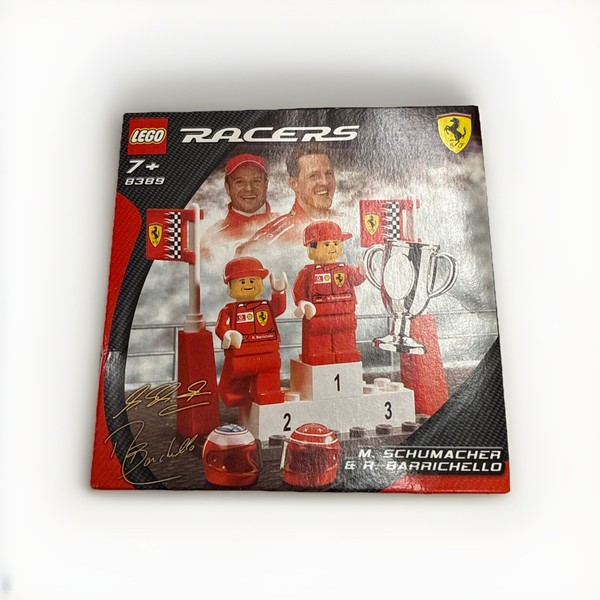 Lego® Racers 8389 - M. Schumacher & R. Barrichello | Eol 2005 | Sealed | Neu Ovp-image