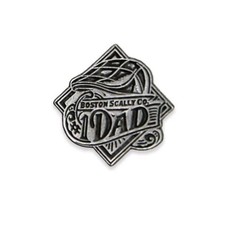 Boston Scally The Dad Hat Pin NEW!! SOLD OUT!!! FATHERS DAY #1  SILVER*