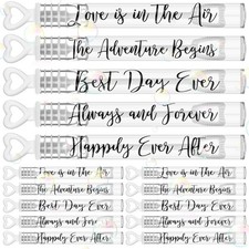 120 Count Wedding Mini Bubble for a Wedding Wands Bulk Heart Bubble Wand for ...