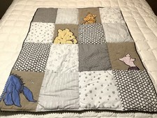 Classic Pooh Baby Comforter Quilt Blanket Eeyore Piglet Tigger