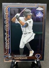 2025 Topps Pro Debut Chrome #PDC-155 Echedry - Vargas Beloit Sky Carp