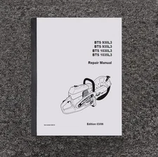 Wacker Neuson BTS1035L3 BTS 1035L3 Handheld Cut-Off Saw Service Repair Manual