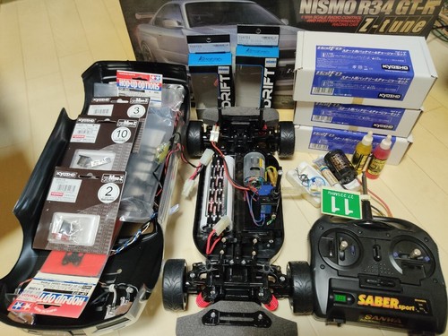 Kit radiocomando Tamiya NISMO R34GTR (dal Giappone) - Foto 10 di 10