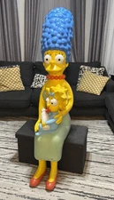 The Simpsons  Movie 2007 Movie Prop Life Size Marge & Maggie RARE !!
