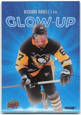 2025-26 Upper Deck Series 2 Glow Up #GU-15 Rickard Rakell Pittsburgh Penguins