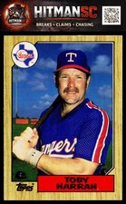 1987 Topps #152 Toby Harrah Collector's Edition (Tiffany)