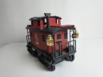Vintage Jim Beam Whiskey Decanter ''Red Caboose'' Train Car - EMPTY