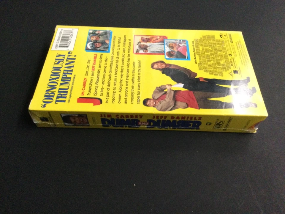 Dumb & Dumber  (VHS) — Factory Sealed - Image 4 of 4