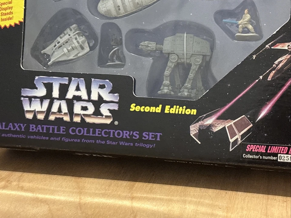 Micro Machines Star Wars Galaxy Battle Collector’s Set 1995 Galoob Limited Foto 2 de 4