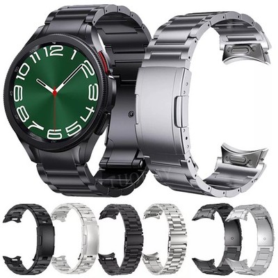 Titanium Metal Armband Für Samsung Galaxy Watch 7 6 4 Classic 40-47mm 5 Pro 45mm