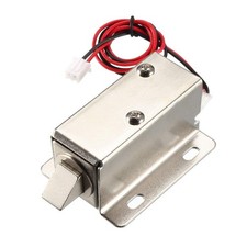 UXCELL DC 12V 1.1A 11.4mm Electromagnetic Solenoid Latch Lock for Cabinet Doo...