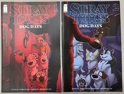 STRAY DOGS: DOG DAYS 1 & 2 Exclusive Retailer Variant Comic Bug