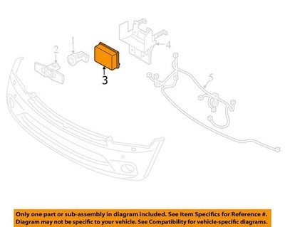 Infiniti Distance Sensor 284386JE0C Adas ICC Laser Sonar for