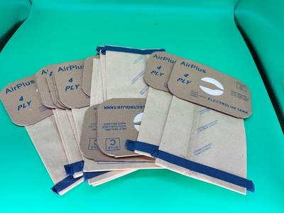 Electrolux Airplus 4 Ply Tank Vacuum Cleaner Style C Paper 805FPC Bags LOT OF 12