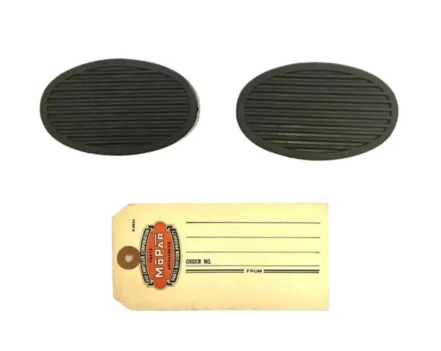 Juego de pastillas de goma de freno y pedal acelerador de embrague DeSoto Chrysler 1930-1934 Foto 4 de 4