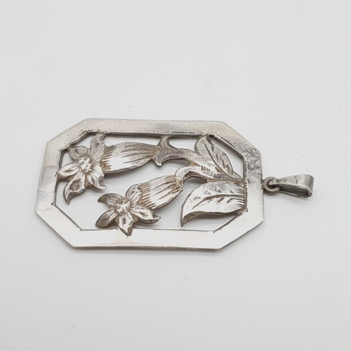 Jugendstil 830 Silber Anhänger - (146) - Bild 4 von 11