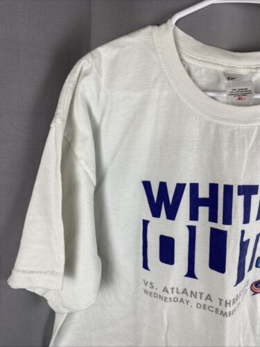 White Out Night FSN Sz XL Dec. 26, 2007 Ohio v Atlanta Thrashers White T-Shirt - Picture 2 of 9