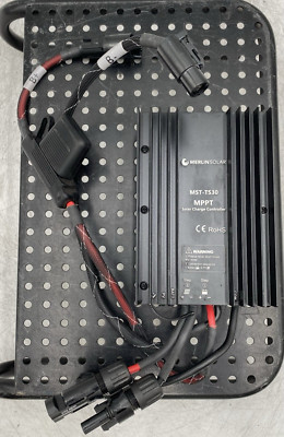 MERLIN SOLAR MST-TS30 MPPT SOLAR CHARGE CONTROLLER TESTED