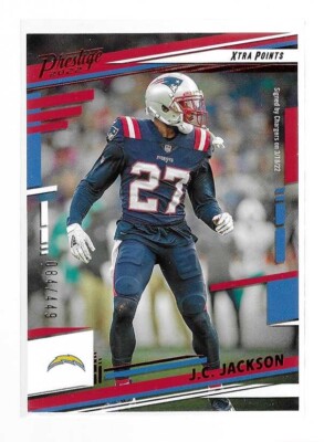J.C. JACKSON 2022 PRESTIGE XTRA POINTS RED CARD #205  /449