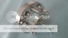 2 WHEEL ADAPTERS WHEEL SPACERS 5x100MM 15MM THICK 57.1MM CB M12x1.5 STUDS