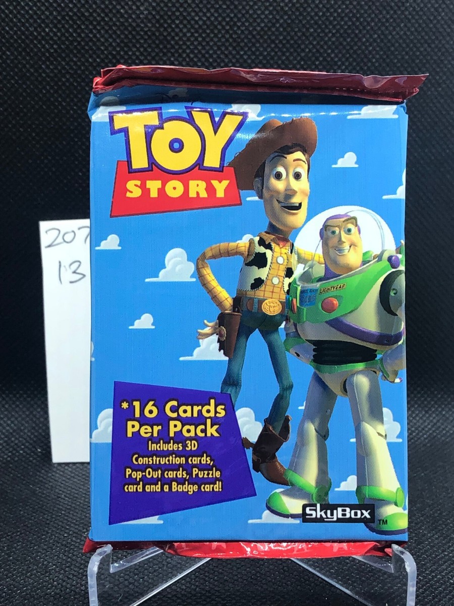 ❶ヨ　skybox トイストーリー トレーディングカード1・2 98種+74種 1995 Skybox Toy Story (Movie) Series 1 Trading Card RARE! 1 Pack