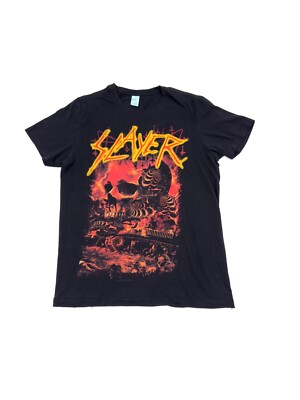 Slayer Final World Tour 2018-2019 Men's M Official Band Concert T