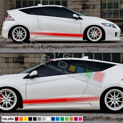 Decal Sticker Graphic Stripe Kit For Honda Cr Z Type R Front Tail Light Splitter Ebay