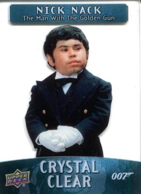 James Bond Villains & Henchmen Crystal Clear Chase Card CC-48 Nick Nack