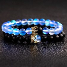 Luxury Distance Couple Bracelets With CZ Crown Her King His Queen Bracelets Sets