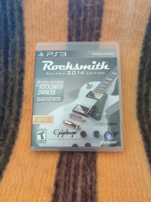 Rocksmith -- 2014 Edition (Sony PlayStation 3, PS3) No Cable