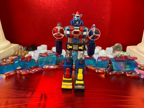 Vintage 1982 Voltron Robot Transformer Dairugger GB-73 Die-cast Action Figure - Picture 2 of 12