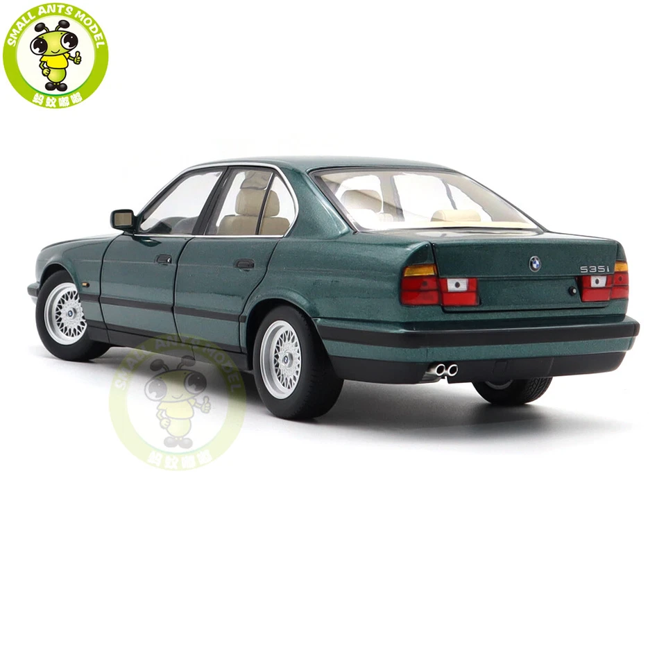 1/18 BMW 535i E34 1988 Minichamps Green Diecast Model Toy Car Gifts For Father - Image 3 of 4