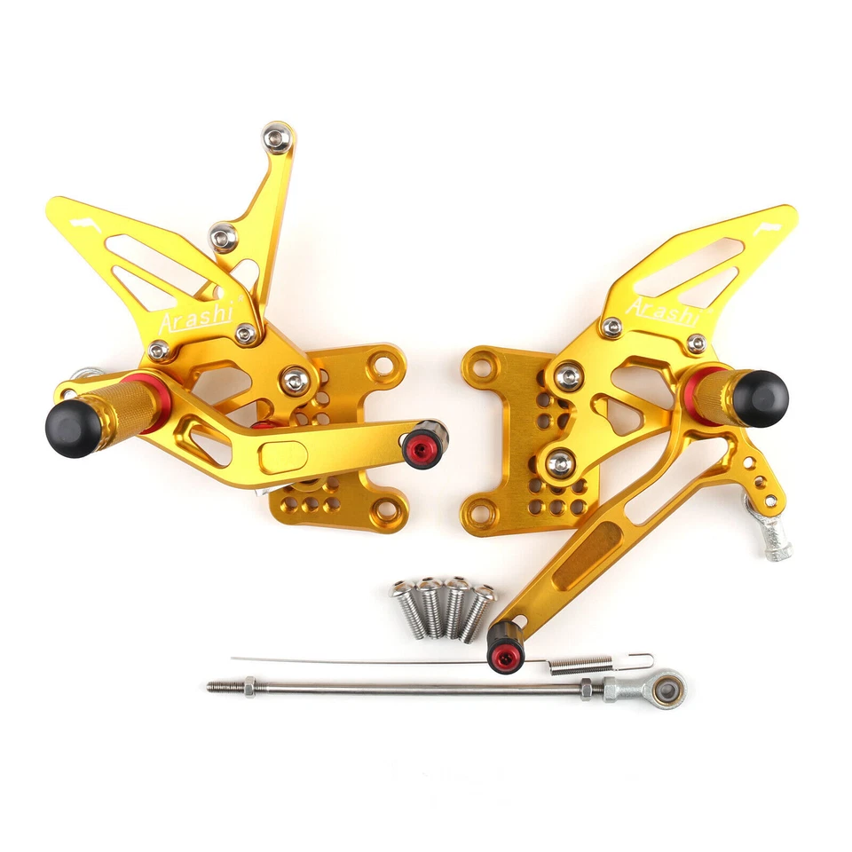 Juego trasero apto para Speed Triple 1050 2005-2010 dorado Foto 2 de 4